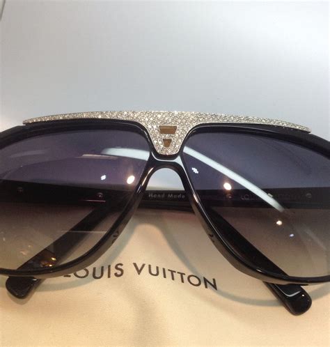 fake diamond louis vuitton shades